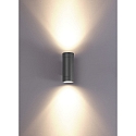 CMD Creative Metalldesign Udend�rs wall luminaire up / down, cylindrisk GU10 IP65, antracit