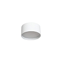 Udend�rs loftlampe � 9CM rund, CCT Switch, med diffuser IP44, pulverlakeret, hvid