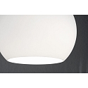 Casablanca Pendant luminaire BELL, E27, IP20, opal white matt
