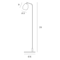 Casablanca Floor lamp BAGAN