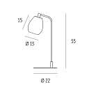 Casablanca Table lamp BAGAN