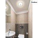 Casablanca ceiling luminaire BLOO IP20, crystal clear, mat, opal white dimmable