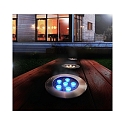  LED in-ground luminaire flat I RGB outdoor spotlight, symmetric, 240V, 12W, 20-30�