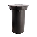 LED in-ground luminaire I WW outdoor spotlight, 24V DC, 5W, 45�, 3000K, stainless stell, silver
