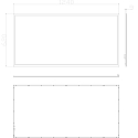 Deko-Light LED panel STANDARD FLEX 930/940/960 - 620x1240MM CCT Switch, current constant, excl. LED driver, dimmable 51