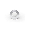  Kapego Loftmonteringsring, sp�nding konstant, 12V AC / DC, GU5.3 / MR16, 35W, s�lv mat