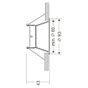 Deko-Light Loftmonteringsring ARKTUR, RUND, 12V DC, GU5.3 / MR16, maks. 50W, 30� vipbar