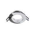 Indbygnings loftlampe SAMSOLA rund, svingbar GU10 / GU5.3, blank, s�lv d�mpbar