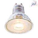 Recessed ceiling ring, IP20, Installation- 6.3cm, 12V DC, GU5.3 / MR16, max. 50W, fixed, white