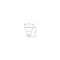 Philips Philips LED lamp MASTER VALUE LED spot, 4.9W, GU10, 3000K, dimmable
