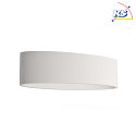 Deko-Light Plaster Wall luminaire CAROLINE, Up/Down, oval, 220-240V AC/50-60Hz, E27 max. 60W, paintable
