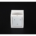 Deko-Light Gipsv�glampeOLGA, Up / Down, eckig, 220-240V AC / 50-60Hz, G9 max. 40W, malbar