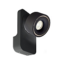 V�glampe UNI II TILT med afstandsstykke, kardanisk drejning IP20, kulsort d�mpbar