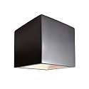 Deko-Light V�glampe CUBE up / down, Kubusform G9 IP20, sort d�mpbar