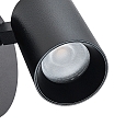 Deko-Light L�selampe CAN TILT ROUND rund, med afbryder, kardanisk drejning GU10 IP20, sort 