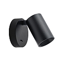 Deko-Light reading lamp CAN TILT ROUND USB round, with switch, with USB charging function, cardanic swivelling GU10 IP20, black 