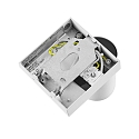 Deko-Light L�selampe CAN TILT SQUARE firkantet, med afbryder, kardanisk drejning GU10 IP20, hvid 
