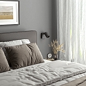 Deko-Light L�selampe CAN TILT SQUARE firkantet, med afbryder, kardanisk drejning GU10 IP20, sort 