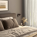 Deko-Light L�selampe CAN TILT SQUARE firkantet, med afbryder, kardanisk drejning GU10 IP20, sort 