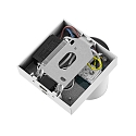 L�selampe CAN TILT SQUARE USB firkantet, med afbryder, med USB-opladningsfunktion, kardanisk drejning GU10 IP20, hvid 