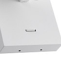 L�selampe CAN TILT SQUARE BASE MIX'N MATCH 1/3 firkantet, med afbryder, uden sk�rm, kardanisk drejning GU10 IP20, hvid 