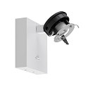 L�selampe CAN TILT SQUARE BASE MIX'N MATCH 1/3 firkantet, med afbryder, uden sk�rm, kardanisk drejning GU10 IP20, hvid 