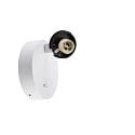 L�selampe CAN TILT ROUND BASE MIX'N MATCH 1/3 rund, med afbryder, uden sk�rm, kardanisk drejning GU10 IP20, hvid 