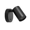 Deko-Light reading lamp CAN TILT ROUND BASE MIX'N MATCH 1/3 round, with switch, without shade, cardanic swivelling GU10 IP20, black 
