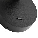 Deko-Light reading lamp CAN TILT ROUND BASE MIX'N MATCH 1/3 round, with switch, without shade, cardanic swivelling GU10 IP20, black 