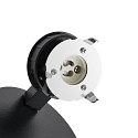 Deko-Light L�selampe CAN TILT ROUND USB BASE MIX'N MATCH 1/3 rund, med afbryder, uden sk�rm, med USB-opladningsfunktion