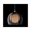 Deko-Light Pendel Filo Ball, 222-240V AC / 50-60Hz, G9, 40W, metal, sort