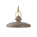 Deko-Light Deko-Light Beton Pendel CYGNI, � 40cm, k�deoph�ng 150cm, E27, m�rkegr�