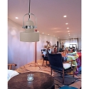 Deko-Light Concrete pendant luminaire PAVONIS, � 14cm, 150cm, E27, grey