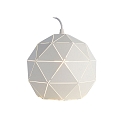 Deko-Light Pendel ASTEROPE RUND 250, E27, hvid mat