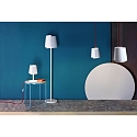 Deko-Light Gips Pendel TWISTER II, E27 maks. 40W, hvid med r�d kabel