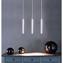 Deko-Light pendant luminaire SLIM 3 flames, long, UGR < 19, switchable IP20, traffic white 