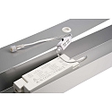 Deko-Light Pendel LED PANEL firkantet IP40, hvid aluminium d�mpbar