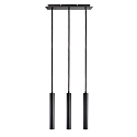 Pendel SLIM DIM 3-flammer, lang, UGR < 19 IP20, kulsort d�mpbar