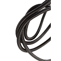 Deko-Light pendant luminaire SLIM DIM 3 flames, round, UGR < 19 IP20, deep black dimmable