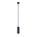 Deko-Light Pendel CAN 150 down, cylindrisk, direkte GU10 IP20, sort