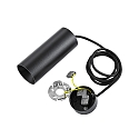 Deko-Light Pendel CAN 150 down, cylindrisk, direkte GU10 IP20, sort