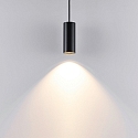 Deko-Light Pendel CAN 150 down, cylindrisk, direkte GU10 IP20, sort