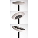Standerlampe BERMUDA, 100-240V AC/50Hz, 18W, sort gr�