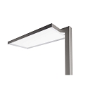 Deko-Light Standerlampe OFFICE ONE up / down, til VDU-arbejdsstation, d�mpbar IP20, satin, hvid, hvid aluminium d�mpbar