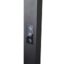 Deko-Light Standerlampe OFFICE THREE MOTION CCT SWITCH up / down, til VDU-arbejdsstation, CCT Switch, d�mpbar, med bev�gelsesdetektor