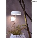 Head magnetic lamp MIRAM Table / Wall / Pendant luminaire, 3,7V DC, 2,20 W, white