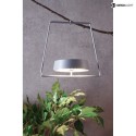 Deko-Light Head magnetic lamp MIRAM Table / Wall / Pendant luminaire, 3,7V DC, 2,20 W, grey