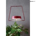 Deko-Light Head magnetic lamp MIRAM Table / Wall / Pendant luminaire, 3,7V DC, 2,20 W, red