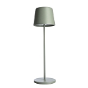 Batteri bordlampe CANIS CCT Switch, med touch-d�mper, uden oplader IP65, mat, gr�gr�n d�mpbar