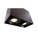 Deko-Light Loftlampe MONA II, 50W, 2x GU10, 220-240V, IP20, sort